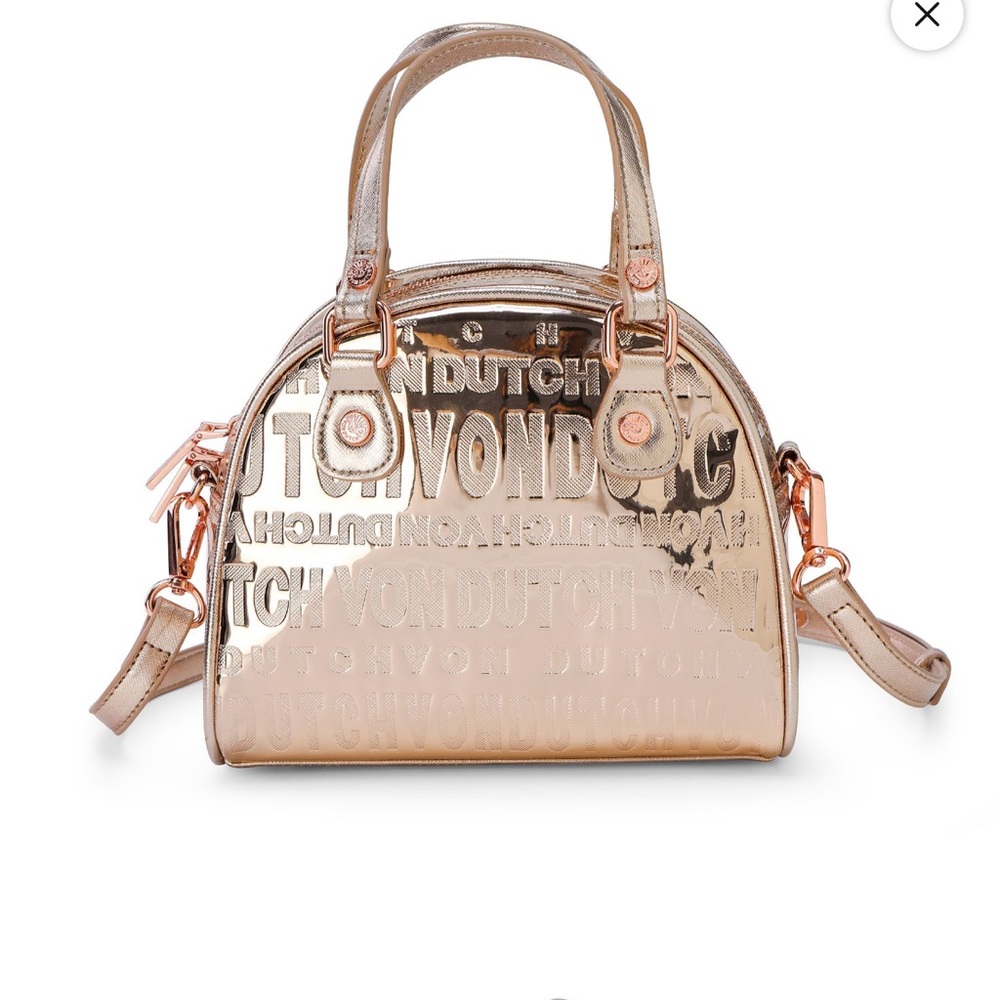 Von Dutch Rose Gold Bag